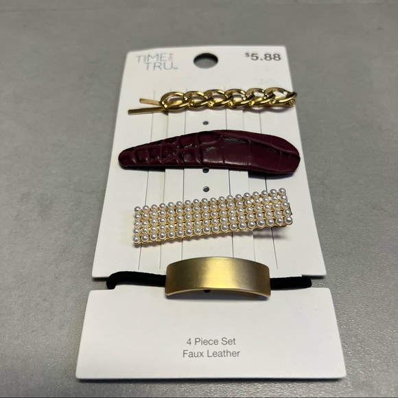 FREE* when bundled 4 pack hair accessory set “red” - Picture 1 of 5